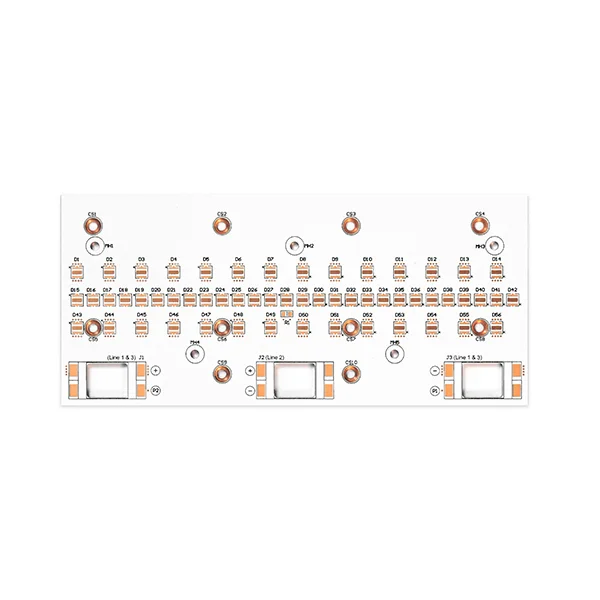 Double Side Thermoelectric Separation Copper Base PCB For Beauty Manicure UV Light